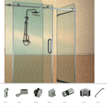 Alta classe de boa qualidade Sliding Glass Shower Door Rollers Enclosure Hardware